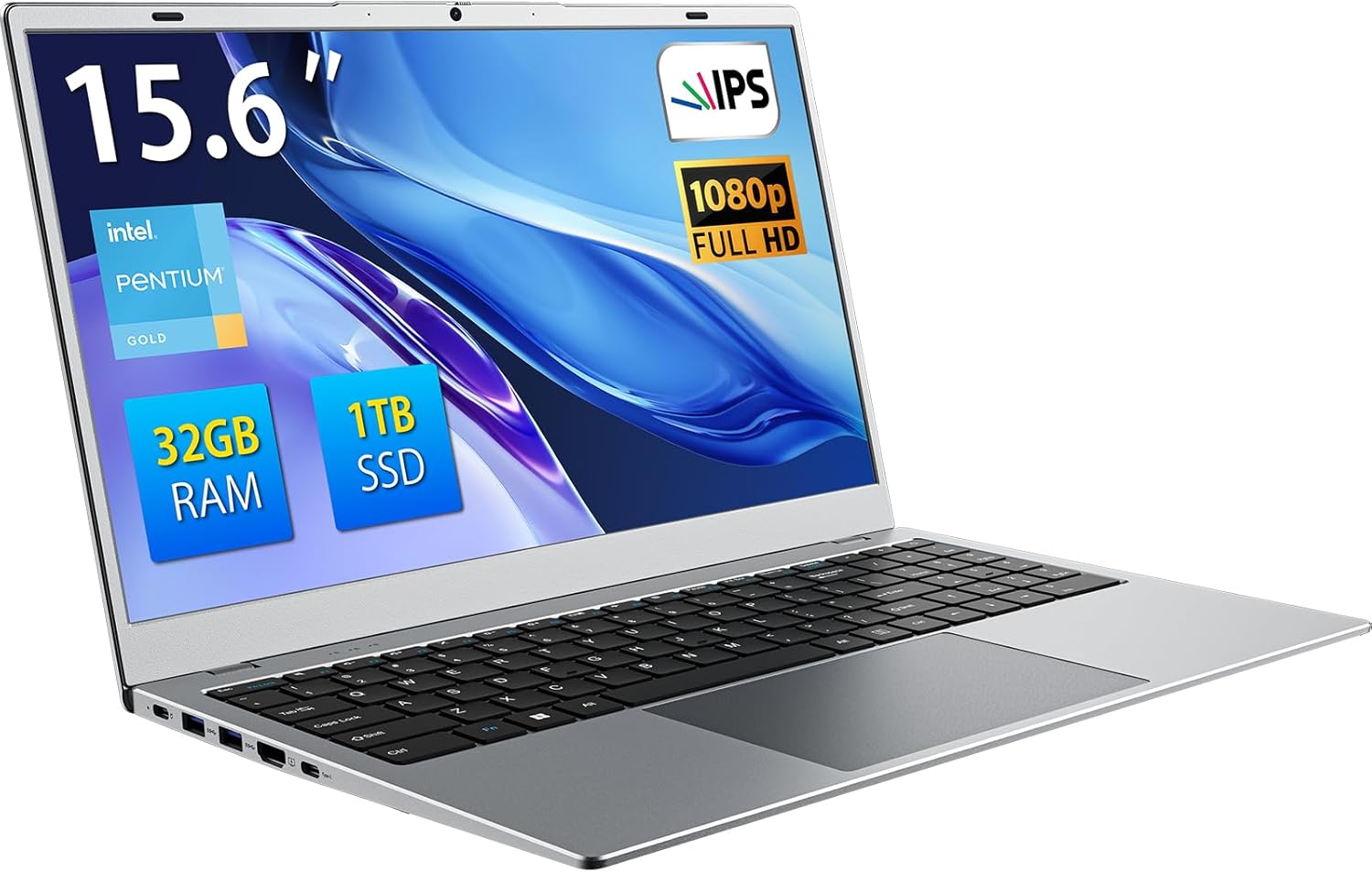 Ecohero Alpha 15.6-inch laptop with 32GB dual-channel RAM and 1TB SSD